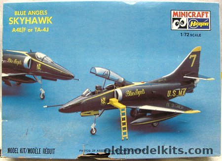 Hasegawa 1/72 Blue Angels A4E/F or TA-4J Skyhawk, 1140 plastic model kit